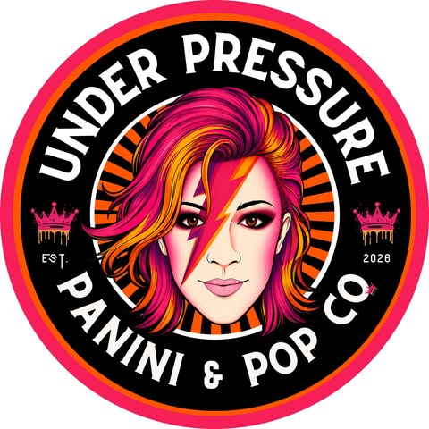 Under Pressure: Panini & Pop Co. logo
